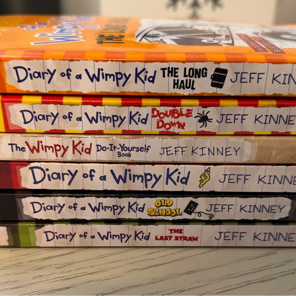 Diary of a Wimpy Kids books by Jeff Kinney - Picture 3 of 3
